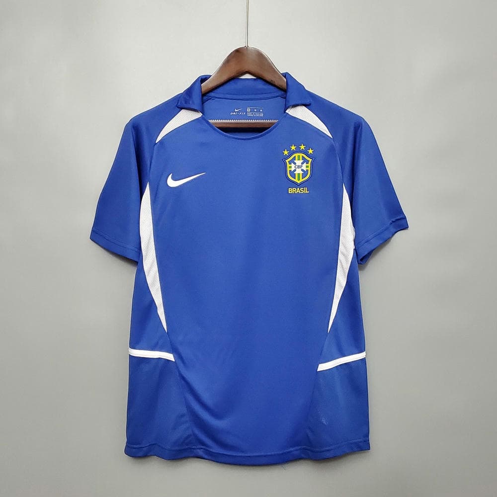 2002年 ブラジル代表 アウェイ レトロ ユニフォーム