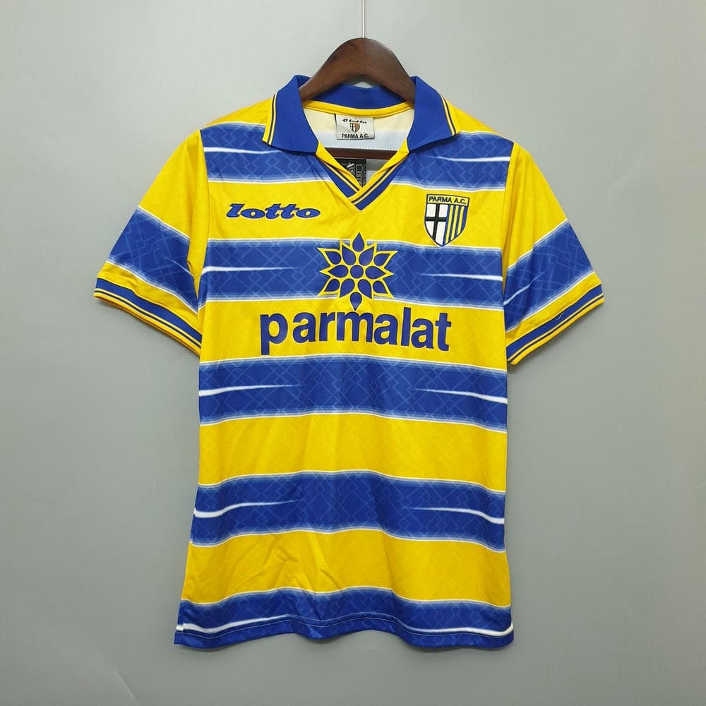 1998-1999年シーズン パルマFC ホームレトロユニフォーム