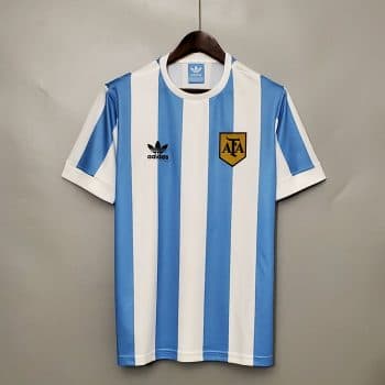 1978年 アルゼンチン代表 ホーム レトロ ユニフォーム