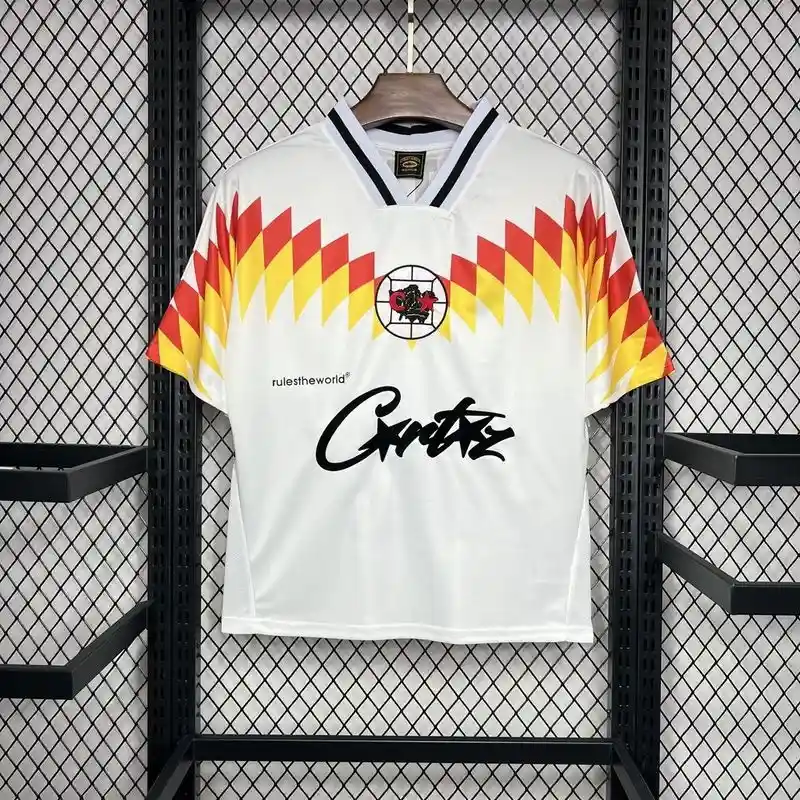 1995年 ブラジル代表 ホワイト コルテイス レトロ サッカー ユニフォーム