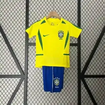 2002年 キッズ ブラジル代表 レトロ ユニフォーム