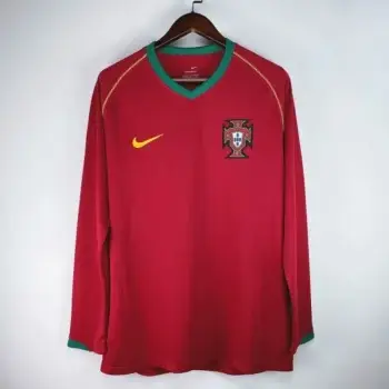 2006年 ポルトガル代表 長袖 レトロ ユニフォーム