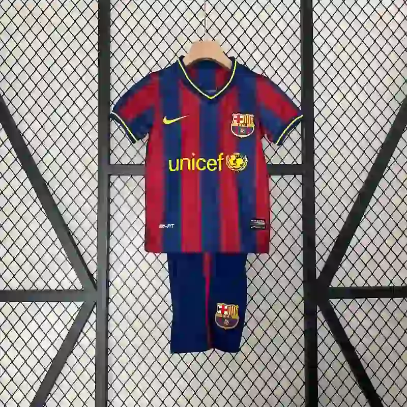 2009-2010 キッズ バルセロナ レプリカ ユニフォーム