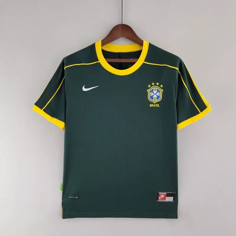 1998年 ブラジル代表 ゴールキーパー レトロ ユニフォーム