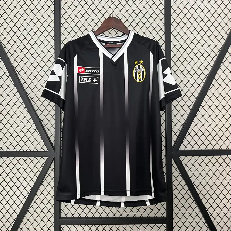 2000-2001年ユヴェントス ブラック サッカーレトロユニフォーム