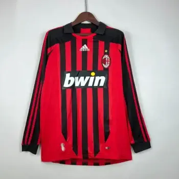 2007-2008年 ロングスリーブ ACミラン レトロユニフォーム