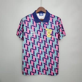 1988-1989年 スコットランド代表 レトロ ユニフォーム