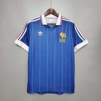 1982年 フランス代表 ホーム レトロ ユニフォーム